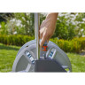Тележка для шлангов металлическая GARDENA AQUAROLL M с комплектом для полива 18542-20.000.00